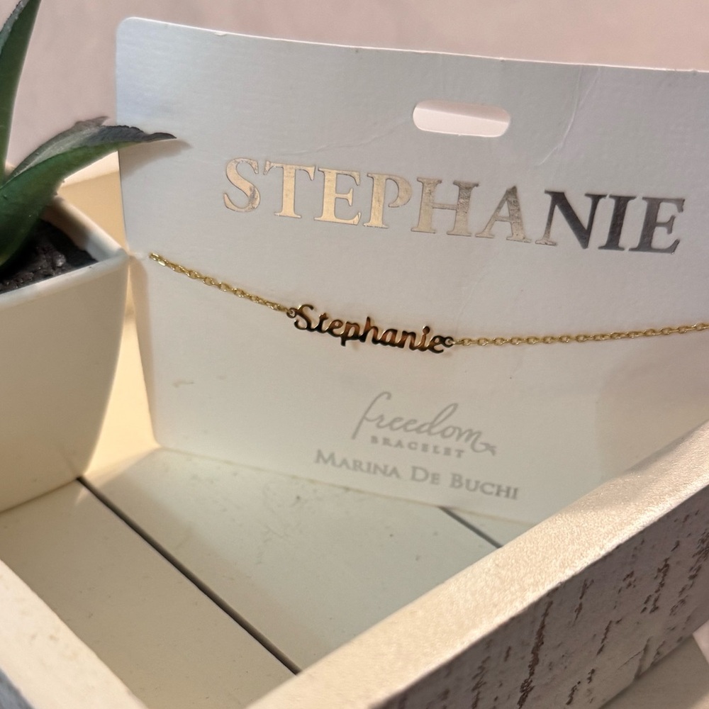 Gold 'Stephanie Bracelet